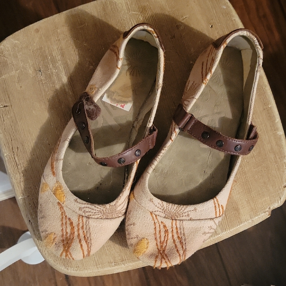 OYBt Women's Tea Stainef Mary Jane Shoes